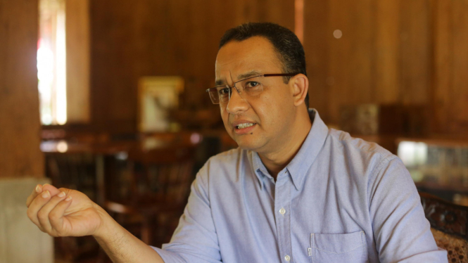 Anies Baswedan, bakal calon gubernur DKI Jakarta.