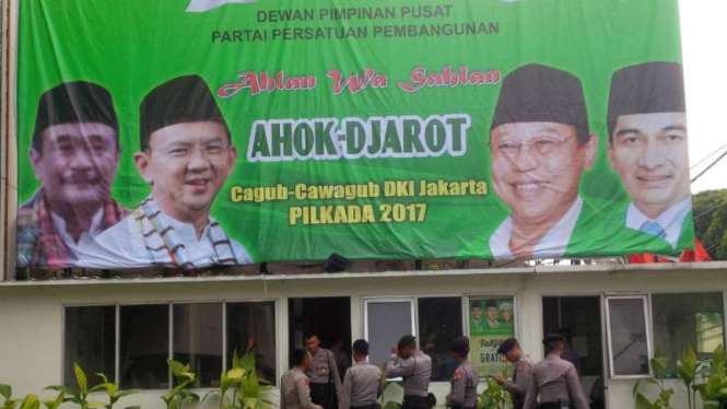 Dukungan Djan Faridz kepada Ahok-Djarot.