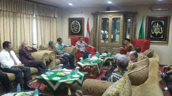 Anies Baswedan-Sandiaga Uno bertemu Pimpinan PP Muhammadiyah