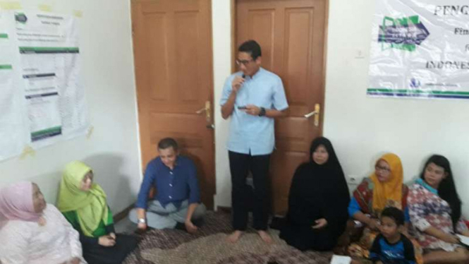 Bakal calon wakil gubernur DKI Jakarta Sandiaga Uno