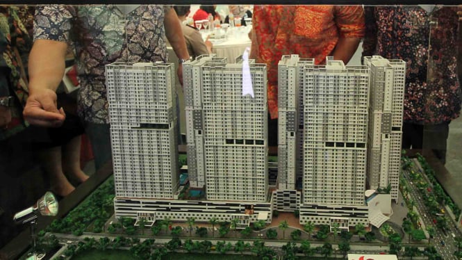 Maket Pembangunan Apartemen Klaska Residence