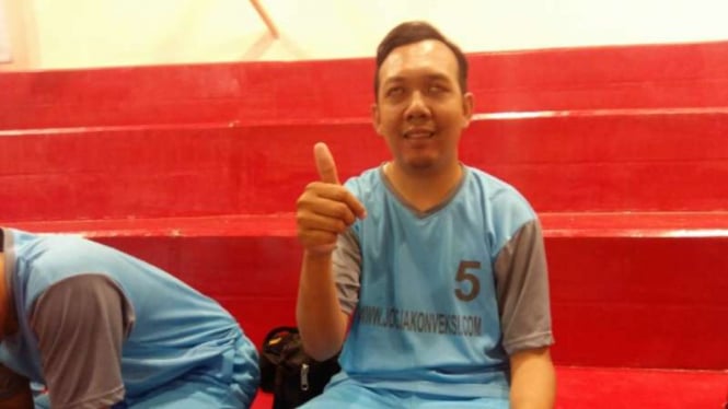 Atlet Cabang Olahraga (Cabor) Goal Ball Kontingen Yogyakarta, Ginanjar Rohmat