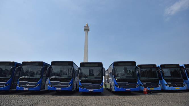  Armada Bus Transjakarta