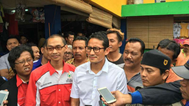 Bakal calon wakil gubernur DKI Jakarta, Sandiaga Uno.
