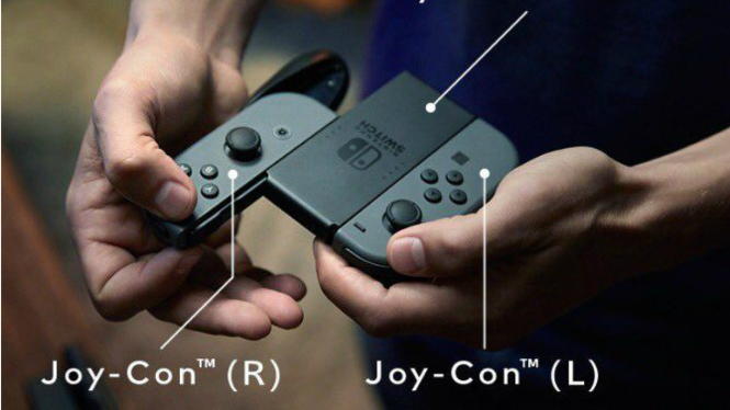 Mini controller Nintendo Switch.