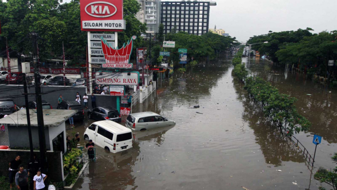 Banjir Pasteur Bandung.