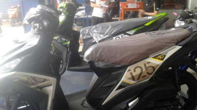 Yamaha Mio M3 SSS sudah ada di diler-diler.