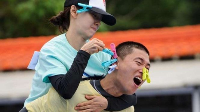 Gary dan Ji Hyo Running Man