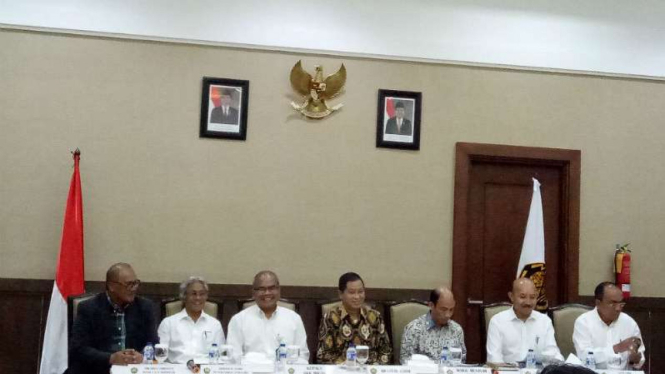 Menteri ESDM Ignasius Jonan menjelaskan pengelolaan Blok Mahakam