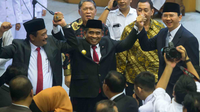 Sumarsono saat ditunjuk menjadi Plt Gubernur DKI Jakarta.