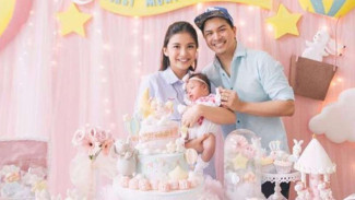Berusia Sebulan, Putri Chelsea Olivia Mulai Belajar Duduk