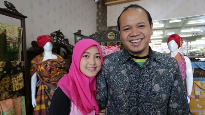 Sally Giovanny dan Ibnu Riyanto, pasangan pengusaha batik Trusmi.