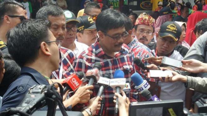 Calon Wakil Gubernur DKI Jakarta, Djarot Saiful Hidayat.