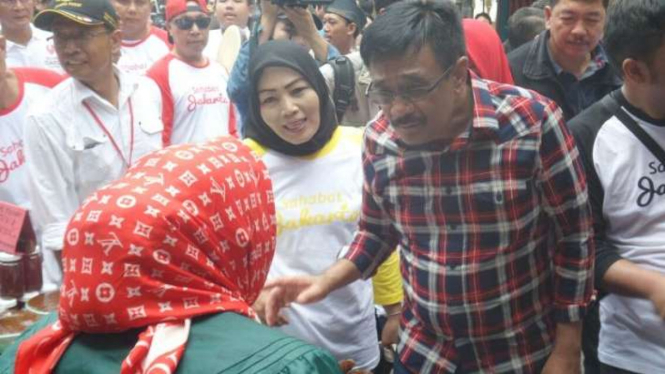 Calon Wakil Gubernur DKI Jakarta petahana, Djarot Saiful Hidayat.