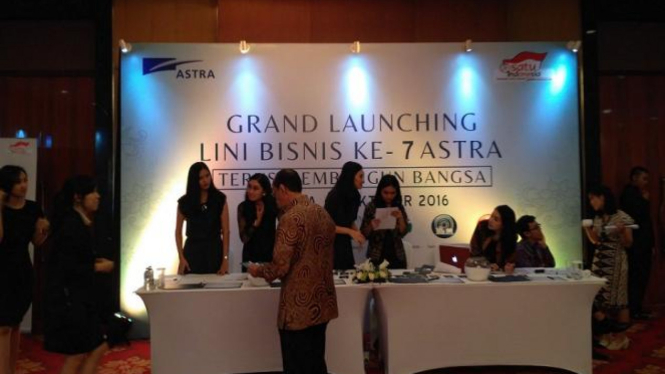 Launching Lini Bisnis ke-7 Astra di Jakarta.