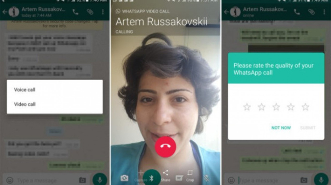 Bocoran fitur video call WhatsApp