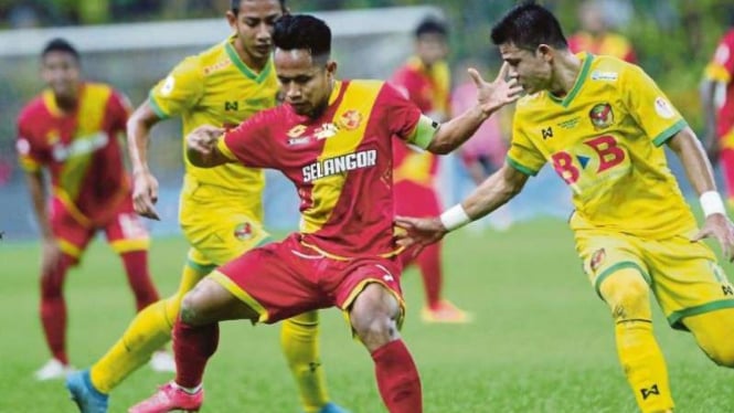 Andik Vermansah saat membela Selangor FA di final Piala Malaysia