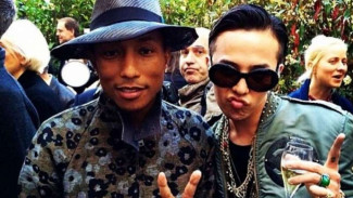 G-Dragon dan Pharrell Williams Bakal Rilis Lagu Duet?