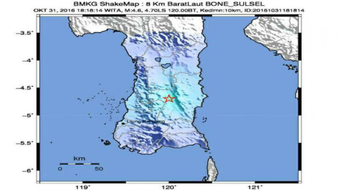 Gempa di Sulawesi