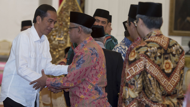 Pertemuan presiden Jokowi dengan ormas Islam