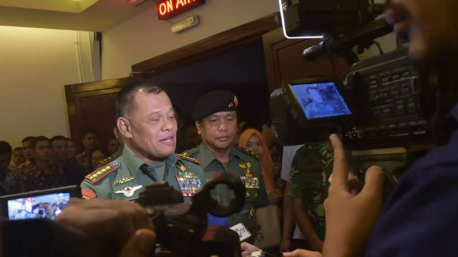 Panglima TNI Jenderal Gatot Nurmantyo.