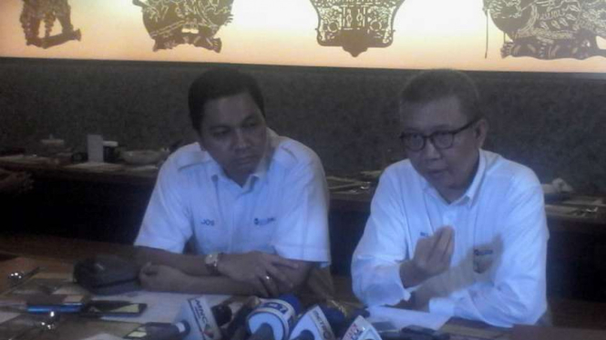 Pengelola bus Transjakarta jumpa pers terkait pelayanan saat demo 4 November