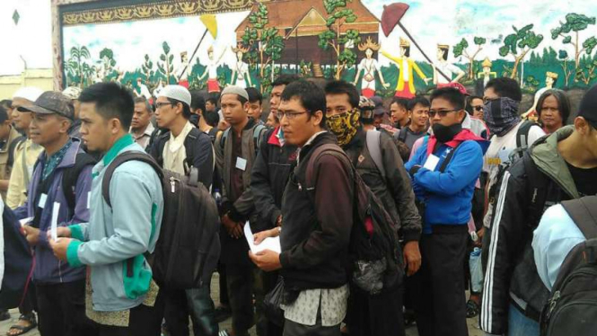 Warga Lampung bersiap ke Jakarta untuk ikut demo damai 4 November