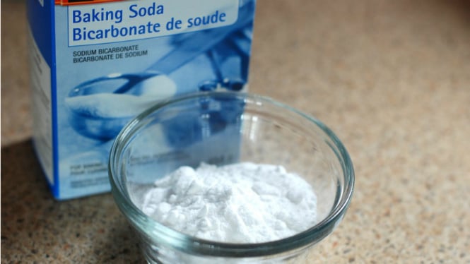 Ilustrasi baking soda.