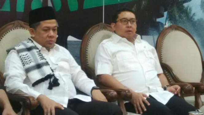 Wakil Ketua DPR, Fahri Hamzah dan Fadli Zon.