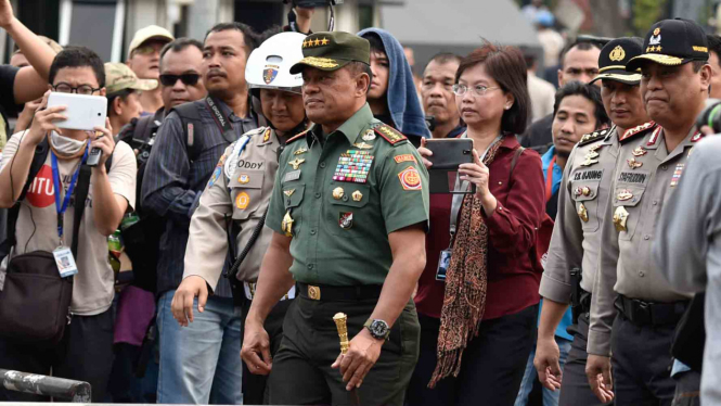 Panglima TNI Jenderal TNI Gatot Nurmantyo.