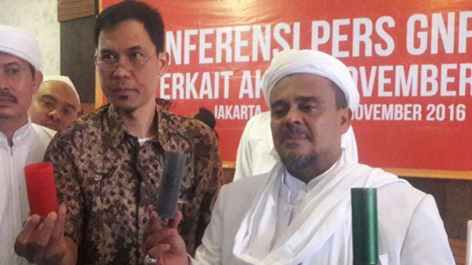 Imam Besar Front Pembela Islam (FPI) Habib Rizieq Syihab