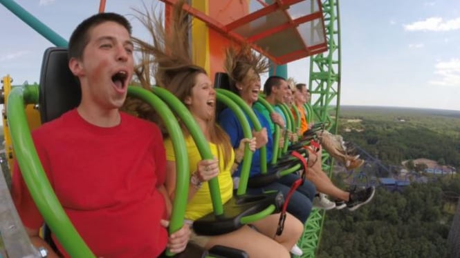 Rollercoaster Terekstrim di Dunia