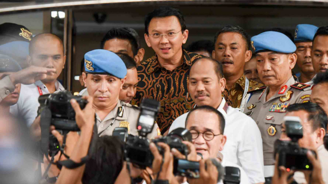 Gubernur DKI Jakarta nonaktif, Basuki Tjahaja Purnama.