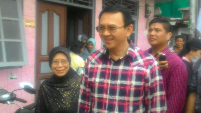 Calon gubernur DKI Jakarta petahana Basuki Tjahaja Purnama alias Ahok.