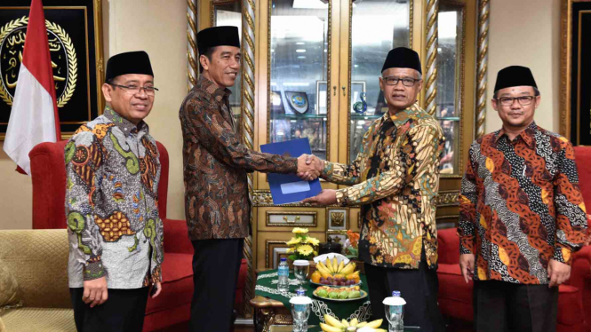 Presiden Jokowi Bertemu Pimpinan PP Muhammadyah
