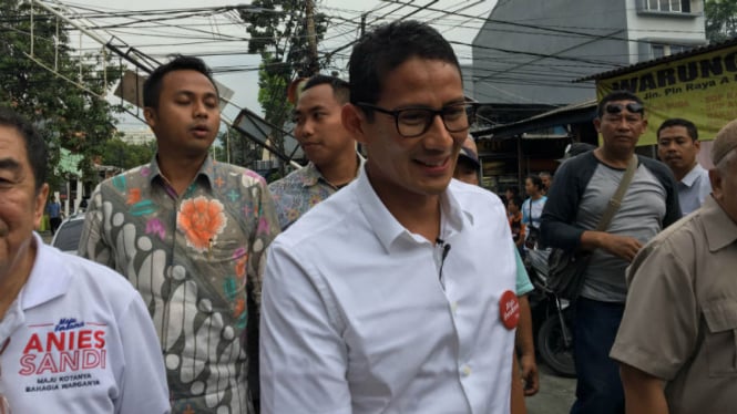 Calon Wakil Gubernur DKI Jakarta, Sandiaga Uno.