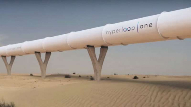 Proyek Hyperloop One.