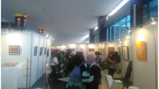 Surat Rupa, pameran seni rupa Polimedia.