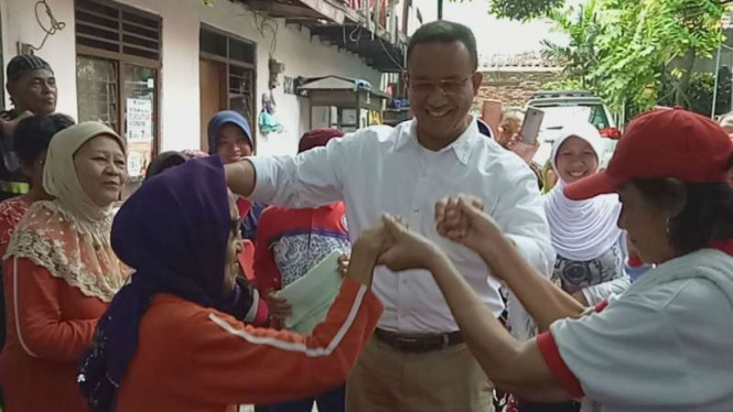 Calon gubernur DKI Jakarta Anies Baswedan