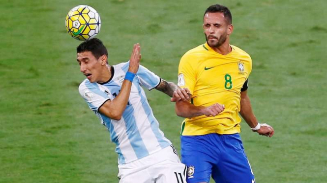 Brasil vs Argentina di Kualifikasi Piala Dunia 2018 zona CONMEBOL