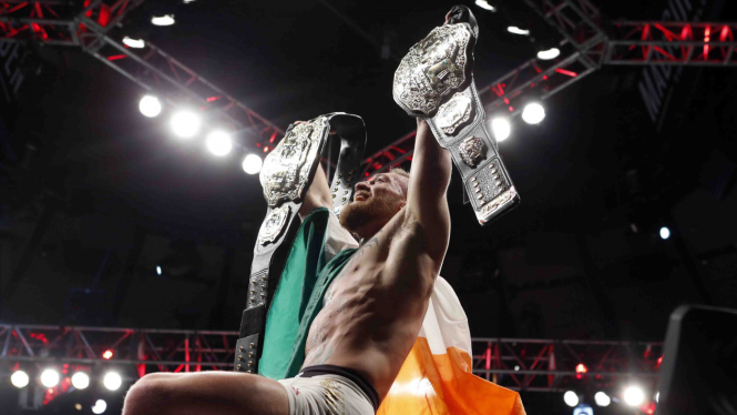 Petarung MMA asal Republik Irlandia, Conor McGregor.