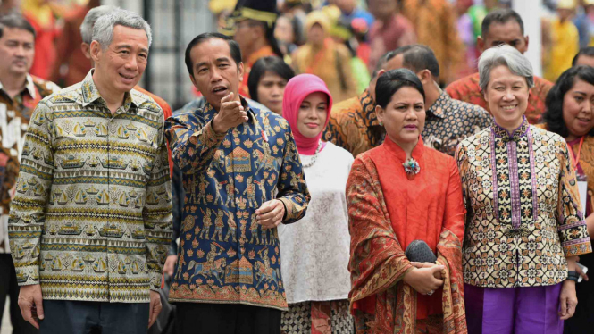 Kunjungan Bilateral PM Singapura Lee Hsien Loong di Indonesia