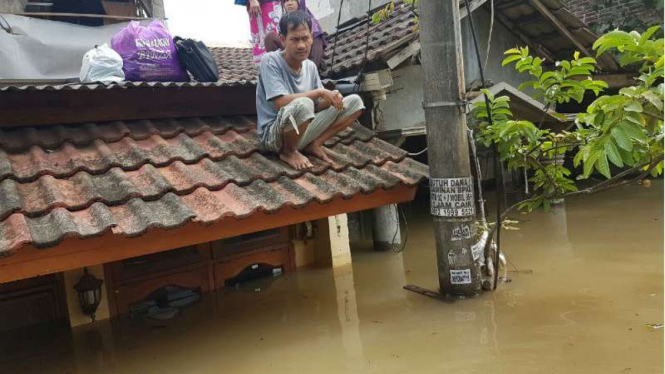 Banjir di kawasan Total Persada, Tangerang