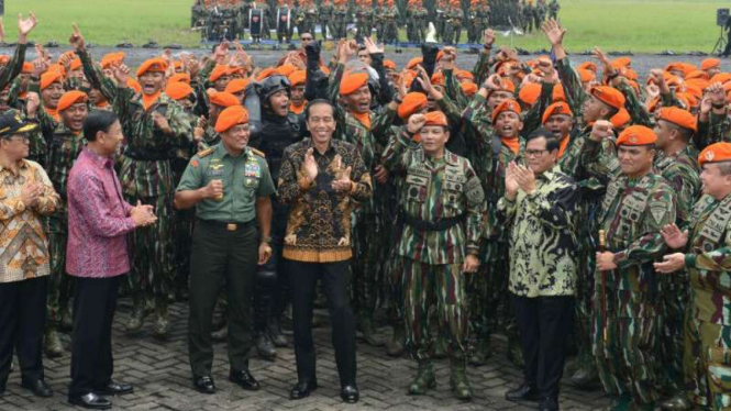 Presiden Jokowi di  KORPASKHAS