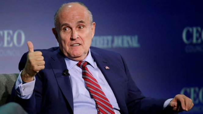 Rudy Giuliani difavoritkan jadi Menteri Luar Negeri baru AS.