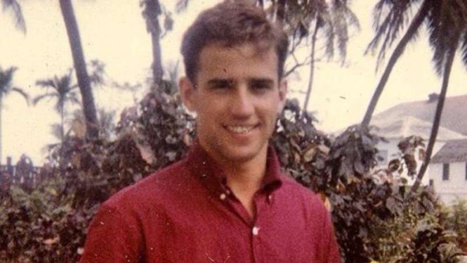 Joe Biden saat muda.