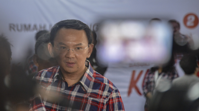 Gubernur DKI Jakarta nonaktif Basuki Tjahaja.