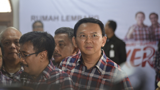 Basuki Tjahaja Purnama alias Ahok dan Djarot Saiful Hidayat.