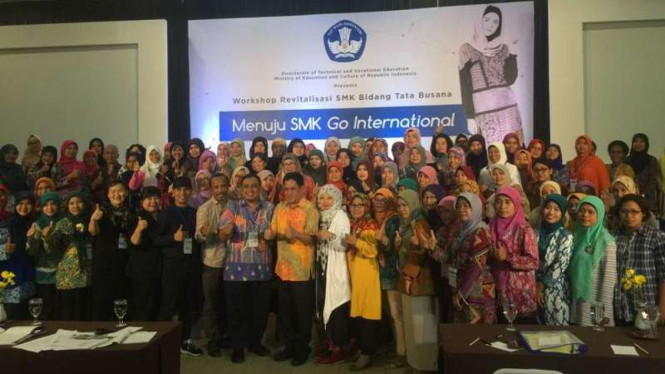 Workshop Pendidikan dan Pelatihan Tata Busana Menuju SMK Go Asia di Kudus