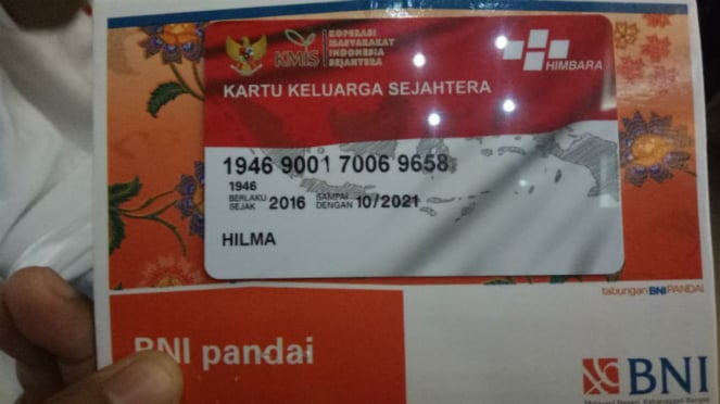     Kartu Keluarga Sejahtera (KKS) diluncurkan Pemerintah.